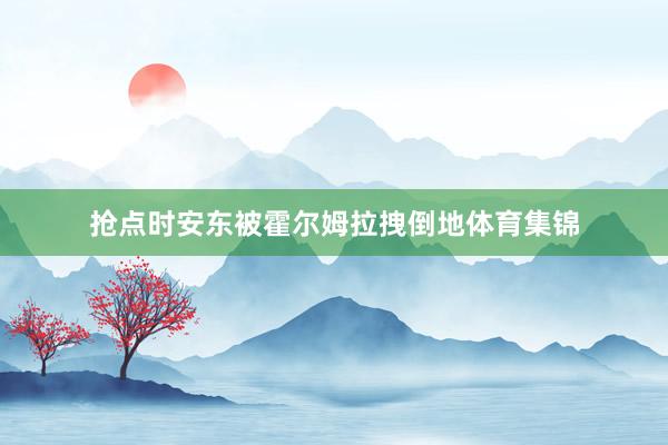 抢点时安东被霍尔姆拉拽倒地体育集锦