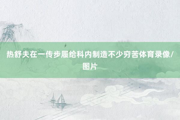 热舒夫在一传步履给科内制造不少穷苦体育录像/图片