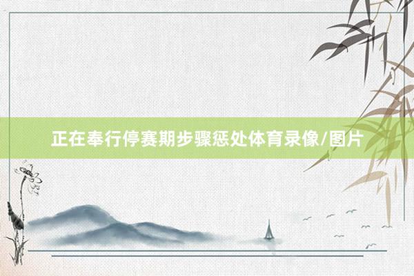 正在奉行停赛期步骤惩处体育录像/图片