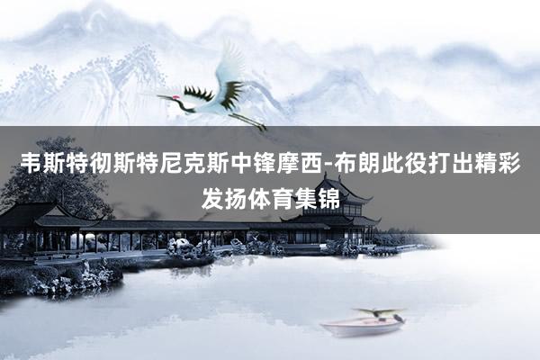 韦斯特彻斯特尼克斯中锋摩西-布朗此役打出精彩发扬体育集锦