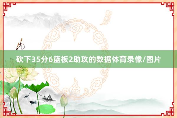砍下35分6篮板2助攻的数据体育录像/图片