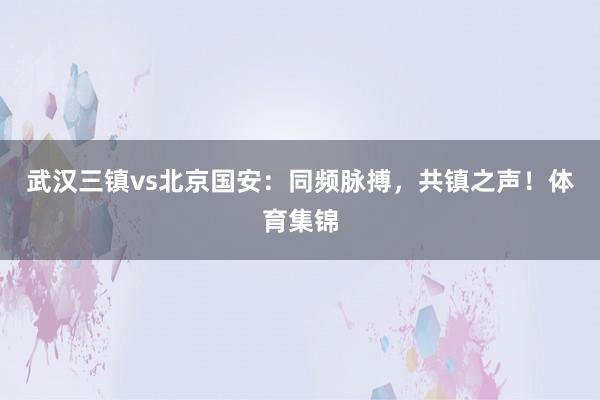 武汉三镇vs北京国安：同频脉搏，共镇之声！体育集锦