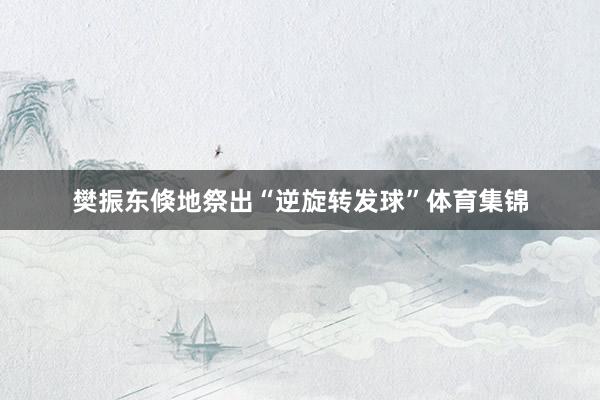 樊振东倏地祭出“逆旋转发球”体育集锦