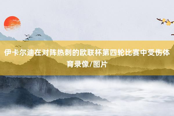 伊卡尔迪在对阵热刺的欧联杯第四轮比赛中受伤体育录像/图片
