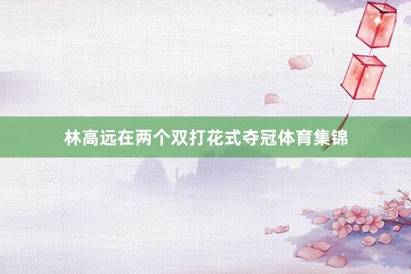 林高远在两个双打花式夺冠体育集锦
