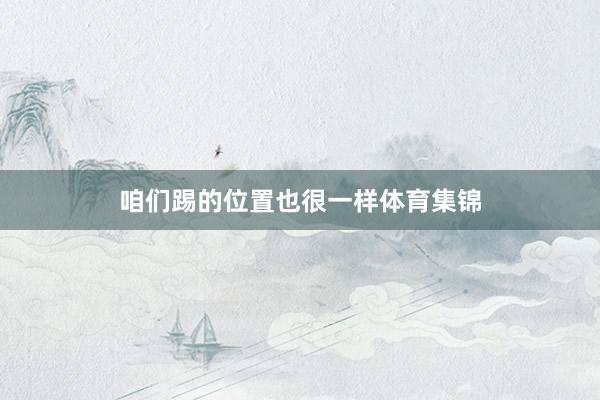 咱们踢的位置也很一样体育集锦