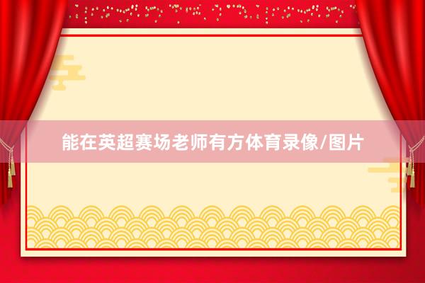 能在英超赛场老师有方体育录像/图片