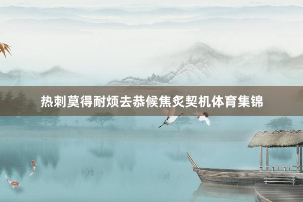 热刺莫得耐烦去恭候焦炙契机体育集锦