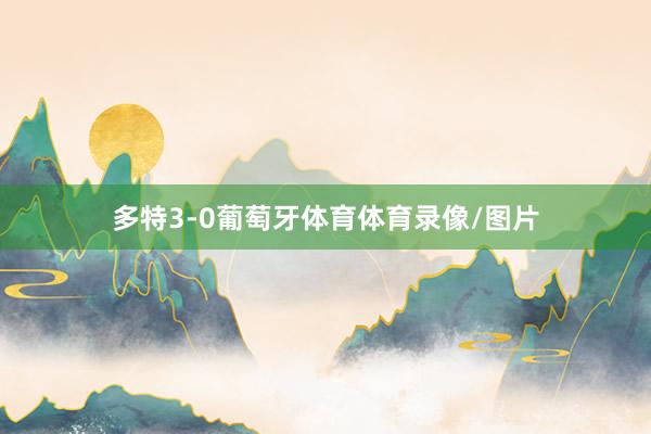 多特3-0葡萄牙体育体育录像/图片